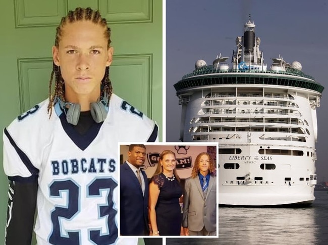 Father of 20yo who went overboard cruise ship believes he’s still alive
