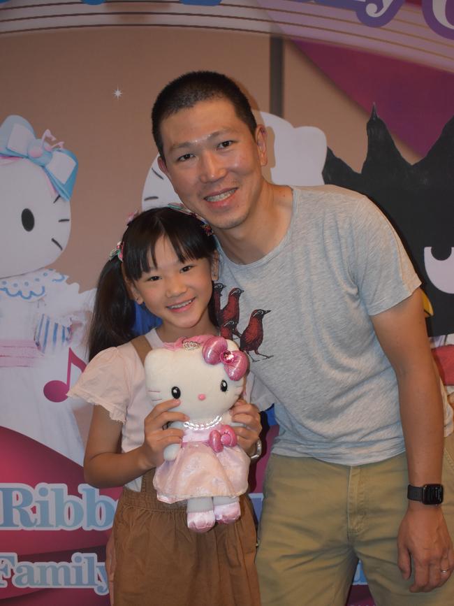 Carl Li and Megan Li at Hello Kitty’s Symphony Concert in Brisbane, Australia. Photos: Georgie Walker.