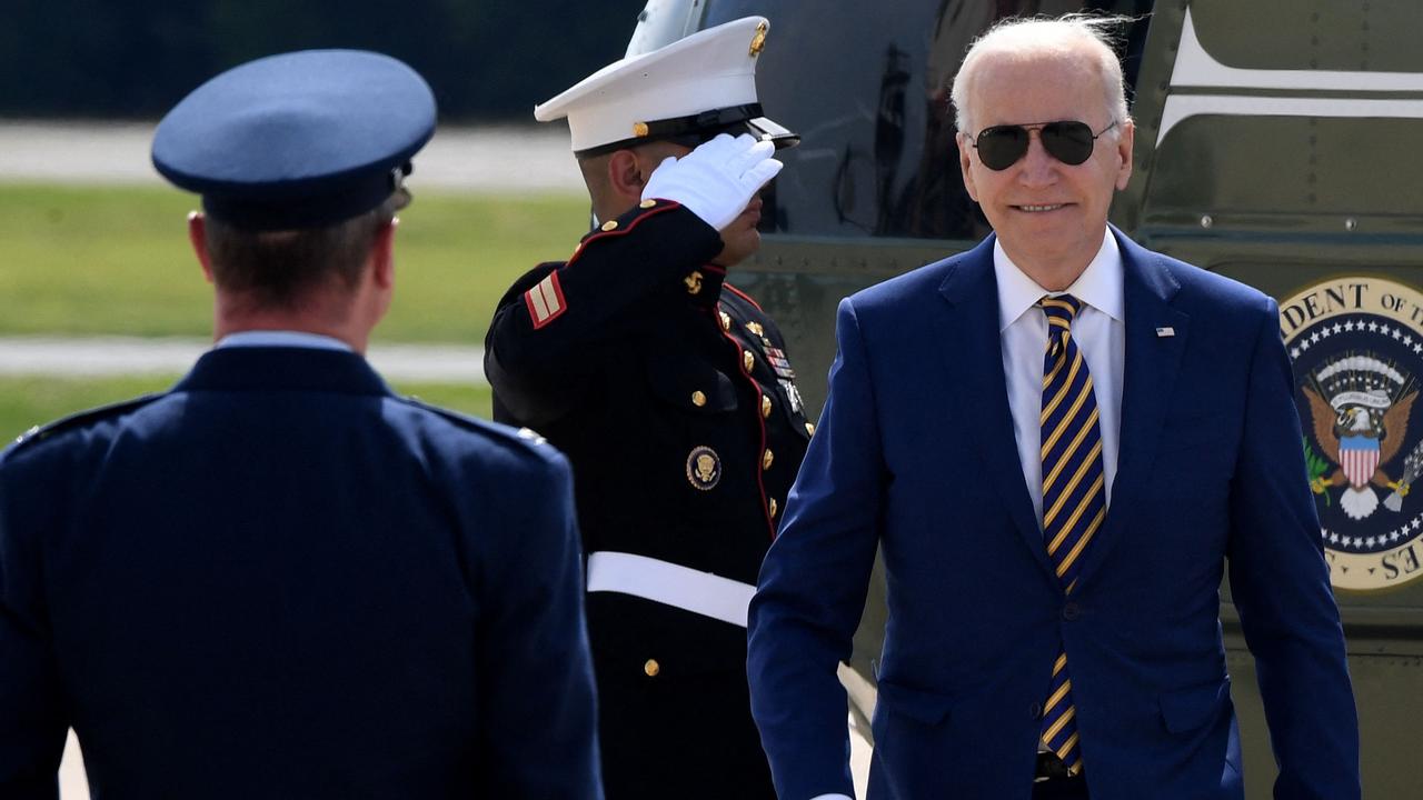 US President Joe Biden may be facing a fight with the Catholic Church over his backing of abortion rights. Picture: Olivier Douliery/AFP