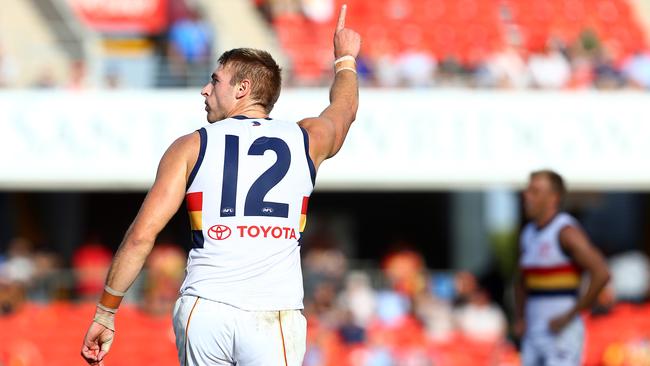 The Crows were easy winners against an injury-riddled Suns. Picture: Adam Head