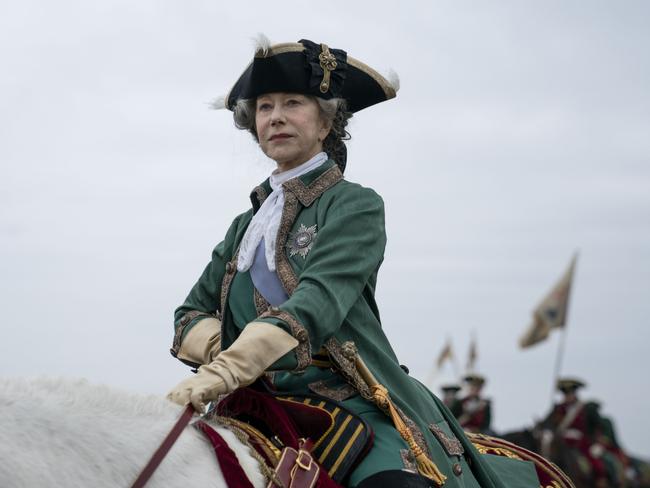 Mirren as Catherine the Great. Picture: Hal Shinnie