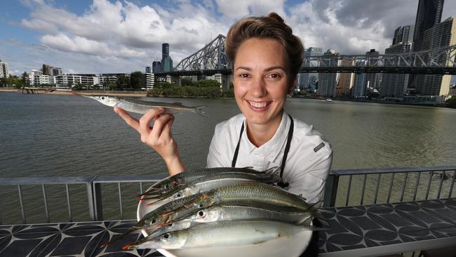 ARC head chef Alanna Sapwell says we need to change the way we catch fish. Picture: Annette Dew