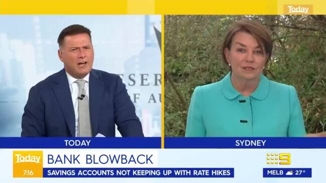 Karl Stefanovic clashes with banking boss on Today show over rate rises ...