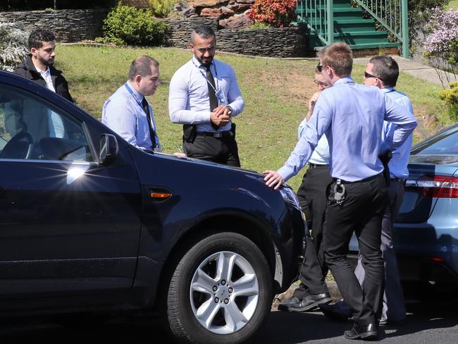 Police investigators at the scene in Minto / Picture: Stephen Cooper