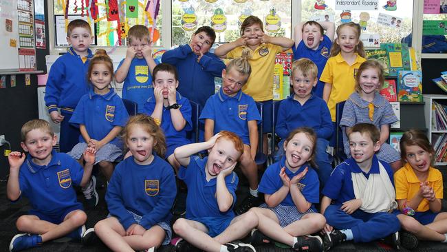 Clifton Springs Primary School Prep Z Back row L-R: Benji Brown, Evan Swinton, Nixon Quarrell, Hayley Aquilina, Brock Drayton, Trinity Clarke. Middle row: Sadie Dunstan, Jackson Clay, Hayden Williamson, Ben Lippens, Audrey Walsh. Front row: Lachlan White, Maggie Wishart, Bodhi Hildebrand, Eila DeWael, Jack Taylor, Zara Comer.