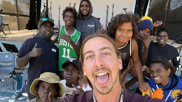 Chris O’Neill is the principal at Gapuwikyak School in East Arnhem Land in the Northern Territory. Picture: Supplied