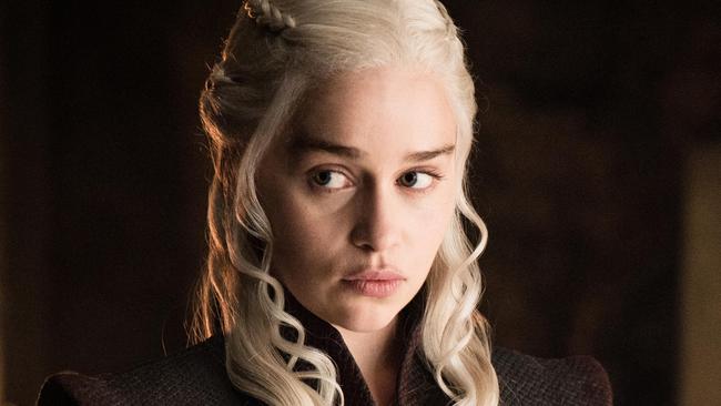 Emilia Clarke in the role of Daenerys Targaryen from the seventh season of Game of Thrones.Picture: HBO