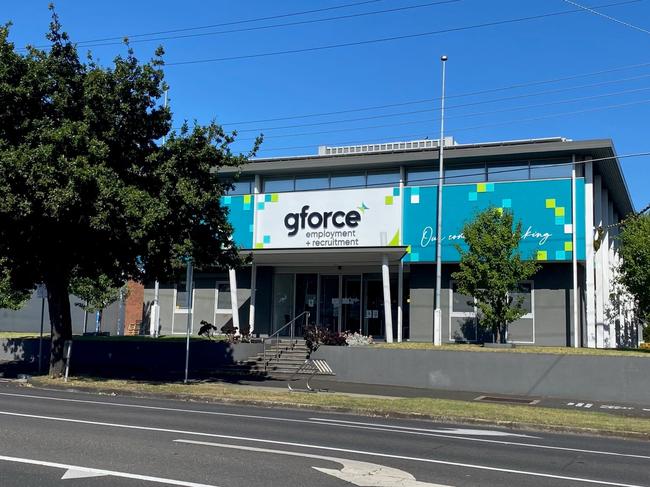 gforce employment + recruitment's Geelong office. Picture: supplied