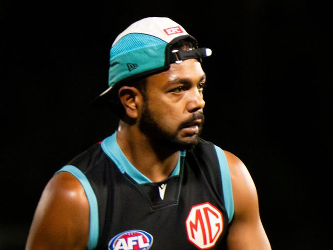 Rioli missed last week’s Showdown after the incidents. Picture: Tim Joy