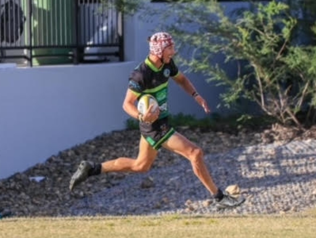 Proserpine-Whitsunday’s Rhys Ward in action. The Raiders are gunning for their third premiership in seven seasons. Picture: Supplied