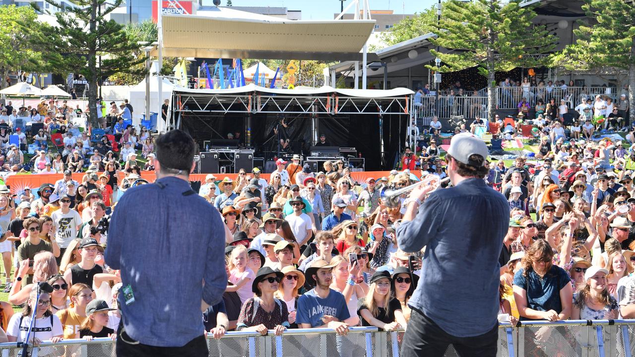 Hot Potato live at the Caloundra Music Festival 2019. Picture: John McCutcheon