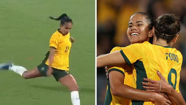 What a strike from Mary Fowler. Photo: Getty Images