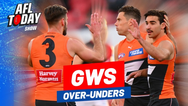 2024 AFL GWS Over-Unders