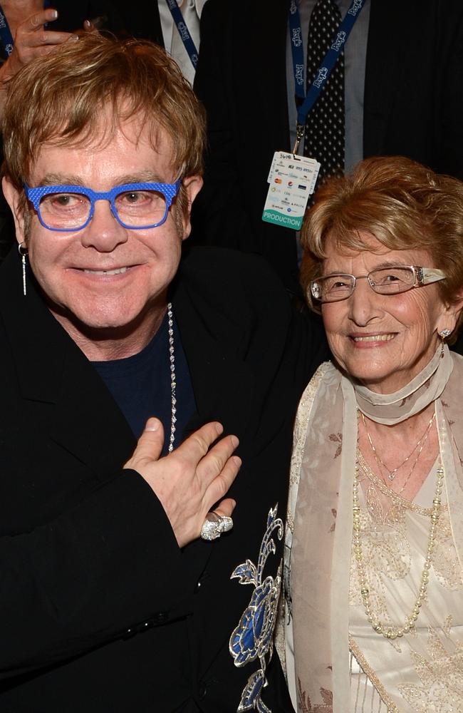 Adele Springsteen won over Singer Sir Elton John at the MusiCares event. Picture: Larry Busacca/Getty Images