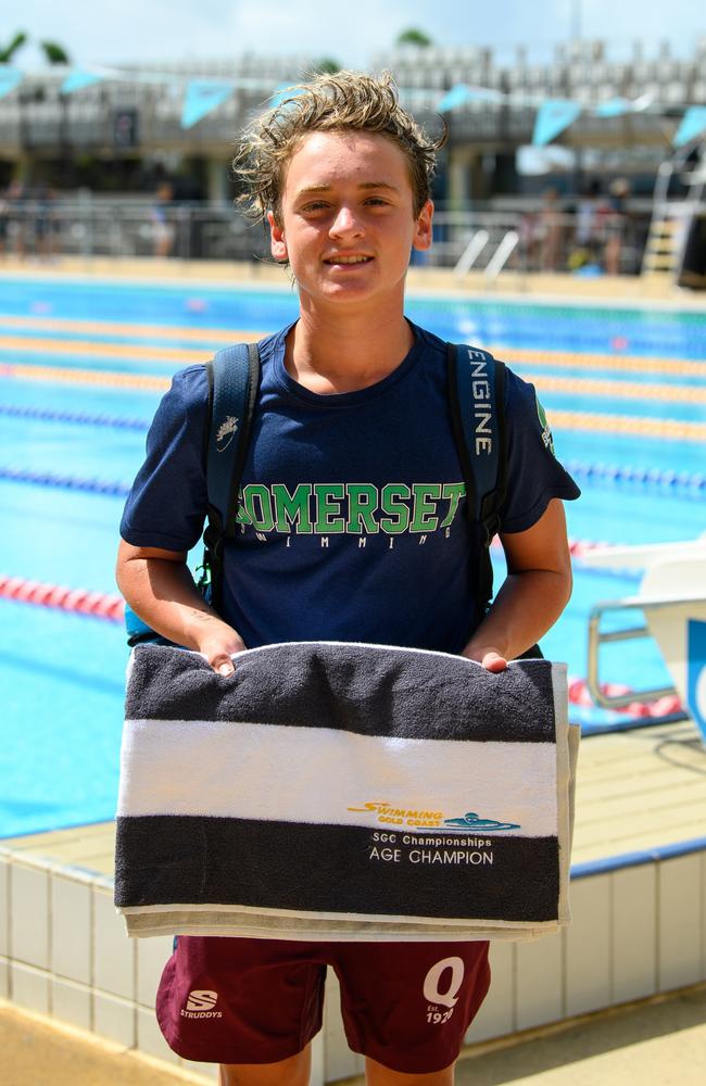 Braxtyn Truman at the 2025 Swimming Gold Coast Long Course Championships. Picture: Photos By Nadia