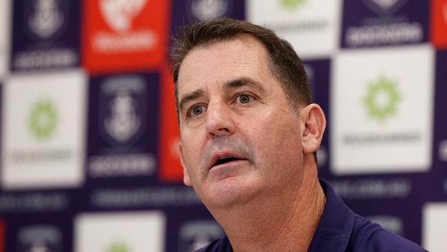 Fremantle Dockers head coach Ross Lyon. Picture: Getty Images