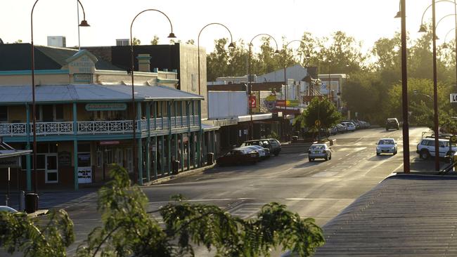 The main street of Dubbo in NSW.