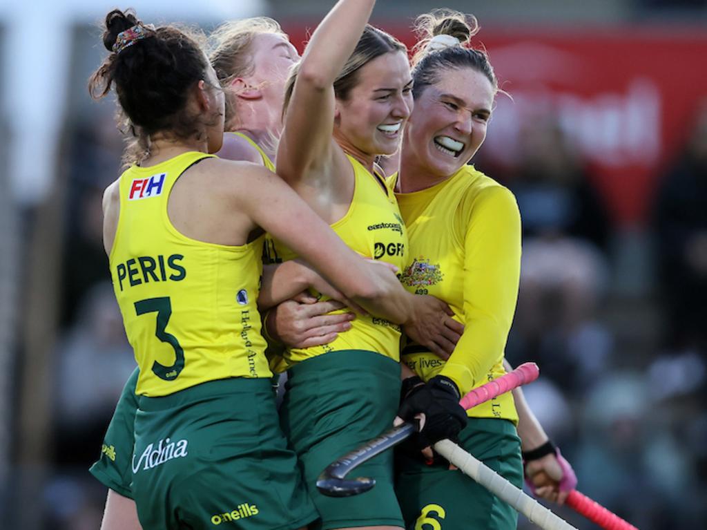 The Hockeyroos are in the mood to shock Paris. Picture: bwmedia.co.nz