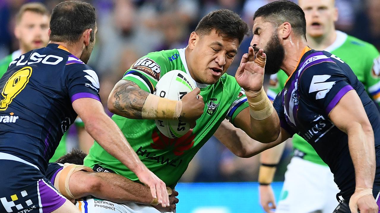 Josh Papalii benched himself against the Storm.