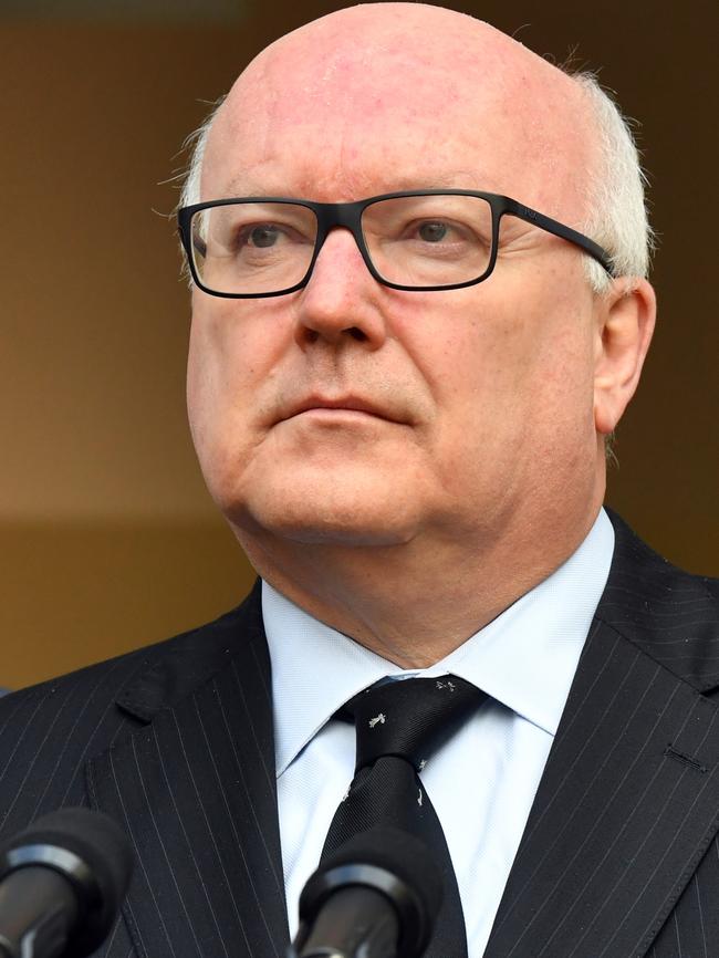 Sidelined: Attorney-General George Brandis. Picture: AAP