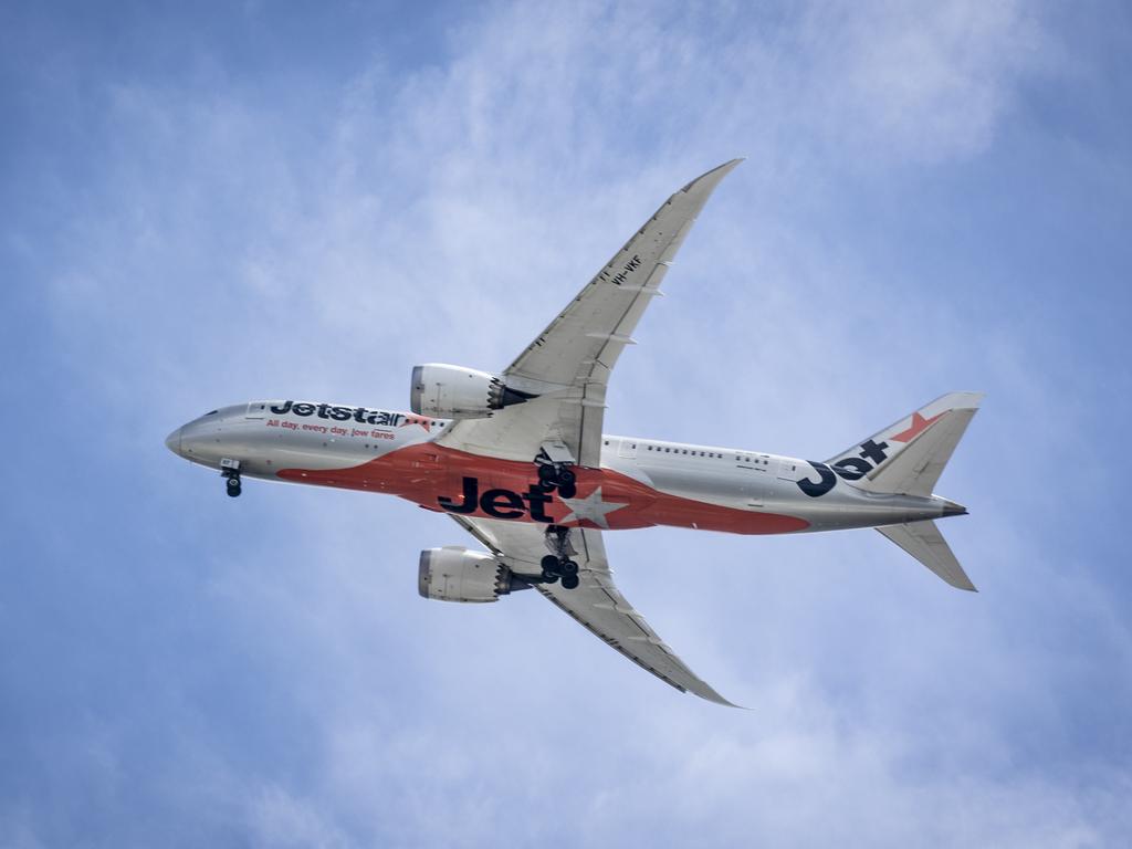 Jetstar took out the ninth spot out of 20. It was also crowned the Best Low-Cost Airline in Australia. Picture: Sarah Marshall/NewsWire