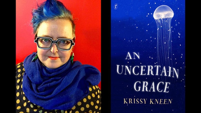 Krissy Kneen and her new novel An Uncertain Grace.