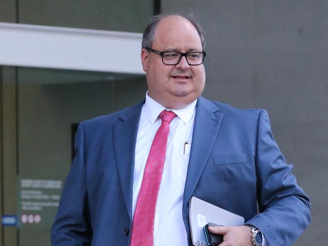 Brisbane Supreme Court Application Court Clive Mensink gave evidence in injunction hearing re QNI adminstrators Photographer Philip Norrish NO BY LINE