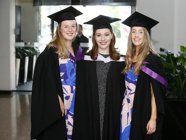 UTAS (University of Tasmania) held it's graduation ceremony at Hotel Grand Chancellor this afternoon. Picture: MATT THOMPSON