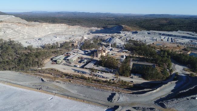 The Mt Rawdon gold mine is proposed to become home to a new renewable energy plant. Picture: supplied by Evolution