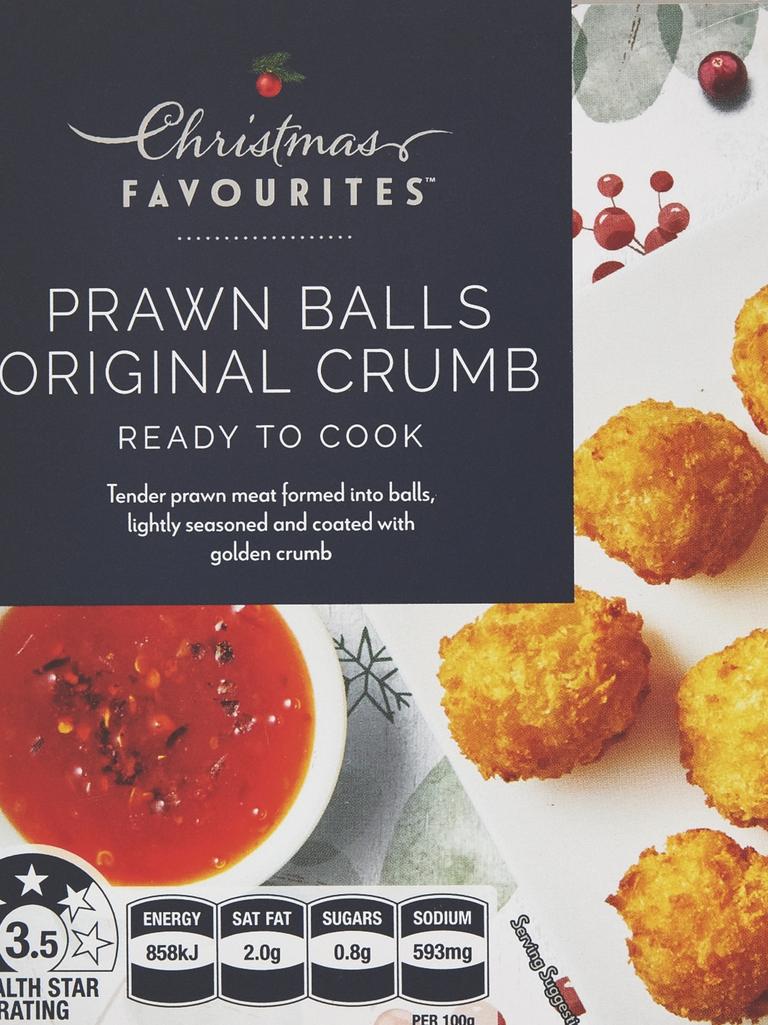 Prawn balls are a new item. Picture: Supplied