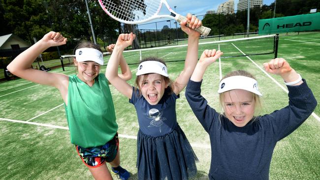 Barty’s success has sparked a wave a of young girls taking up the sport. Picture: Andrew Henshaw