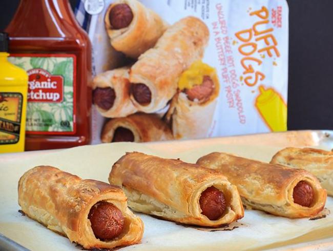 America creates the sausage roll and calls it a puff dog. Picture: Trader Joe's