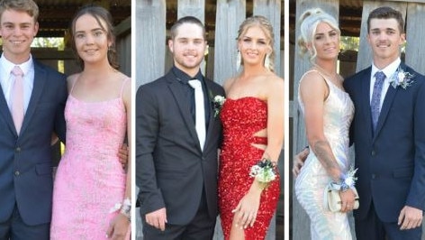 Burnett State College seniors were dressed to impress for their senior formal, arriving in style for the glamorous event.