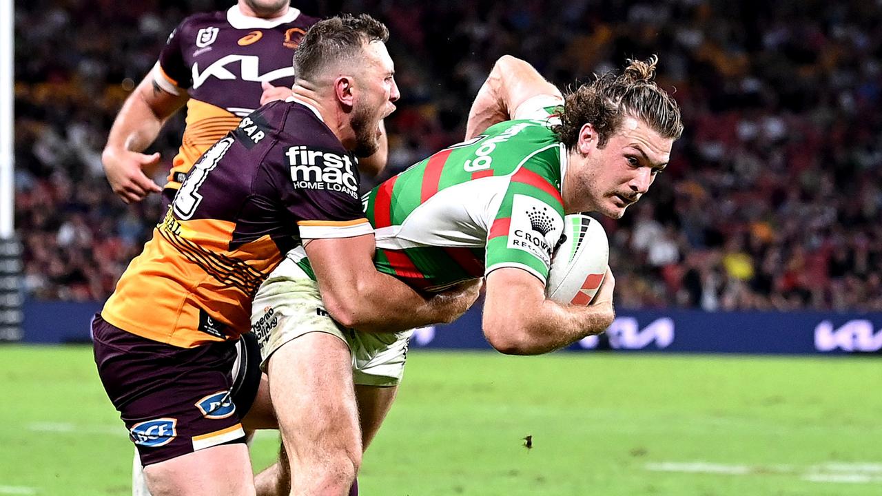 Campbell Graham ripped the Broncos to shreds. Picture: Getty Images