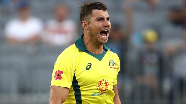 Marcus Stoinis was a shining light for Australia in the first ODI. Picture: Getty