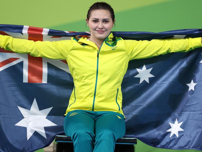 BIRMINGHAM 2022 COMMONWEALTH GAMES. 08/08/2022   .  Australian diver Melissa Wu who will be the flag bearer at tonights closing ceremony . Picture: Michael Klein