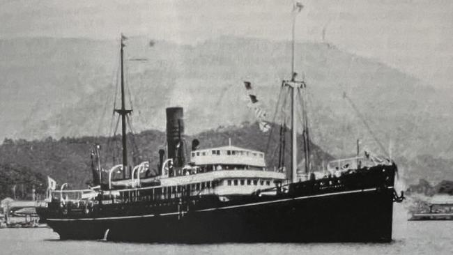 The Amakusa Maru, which took Peter and his parents from Vladivostok in Russia to Tsuruga in Japan.