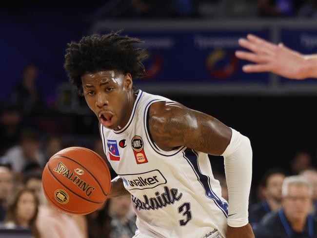 Kendric Davis has averaged almost 30 points and more than six assists for the Adelaide 36ers this season. Picture: Getty Images