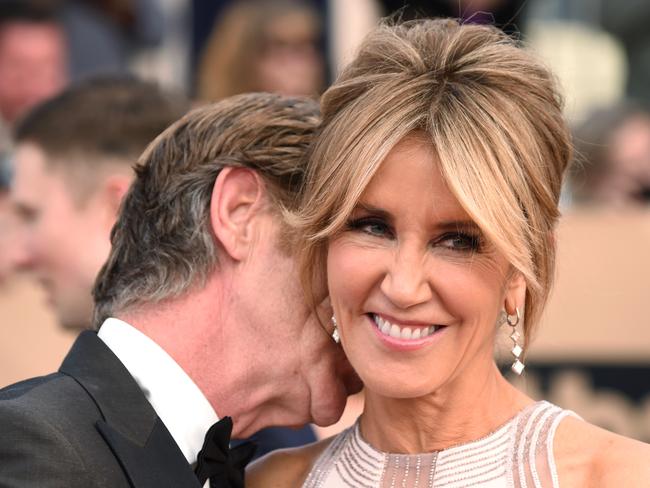 William H. Macy and Felicity Huffman attend The 23rd Annual Screen Actors Guild Awards at The Shrine Auditorium on January 29, 2017 in Los Angeles, California. Picture: Getty