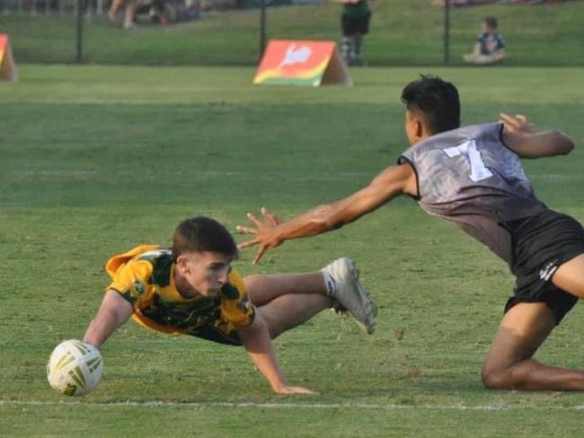 Josh Moffitt of Central Coast touch. Picture: Contributed