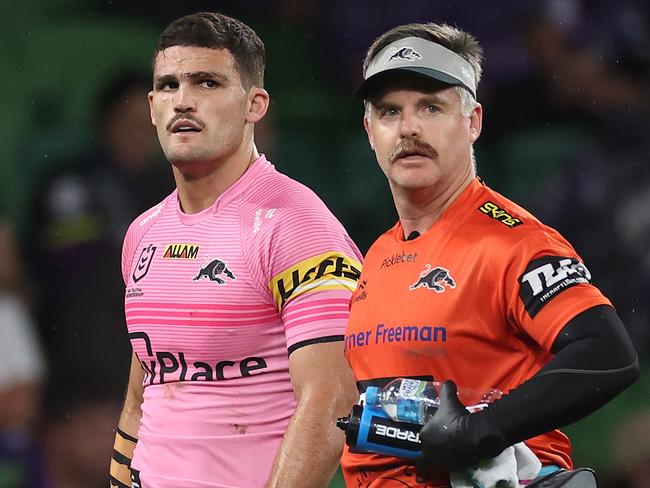 Nathan Cleary failed his concussion test. Picture: Getty Images