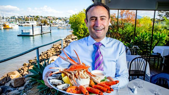 Neil Jedid at Wilsons Boathouse. File picture: AAP/Richard Walker