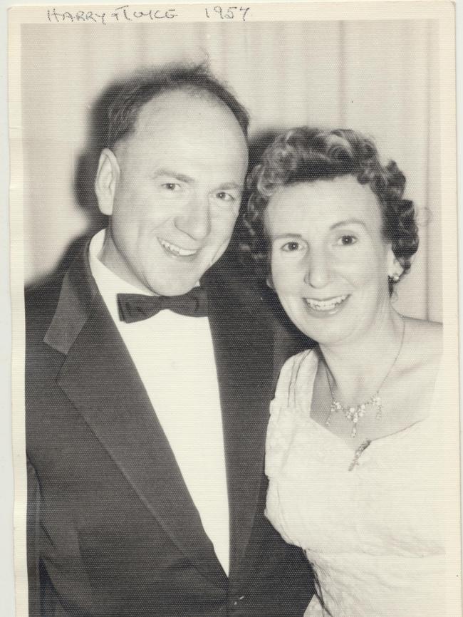 Glenn's parents Harry and Joyce circa 1957.