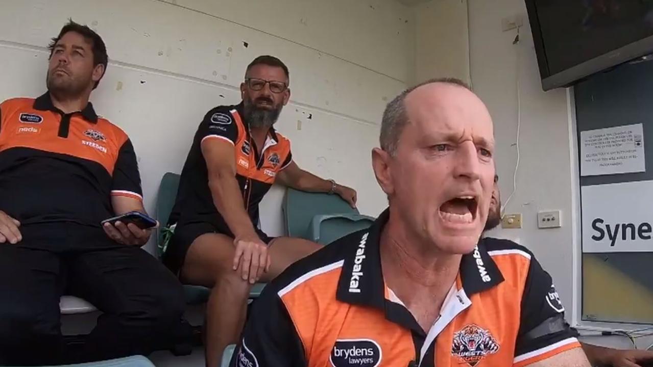 Wests Tigers coach Michael Maguire in Fox League's Wild Wests documentary.