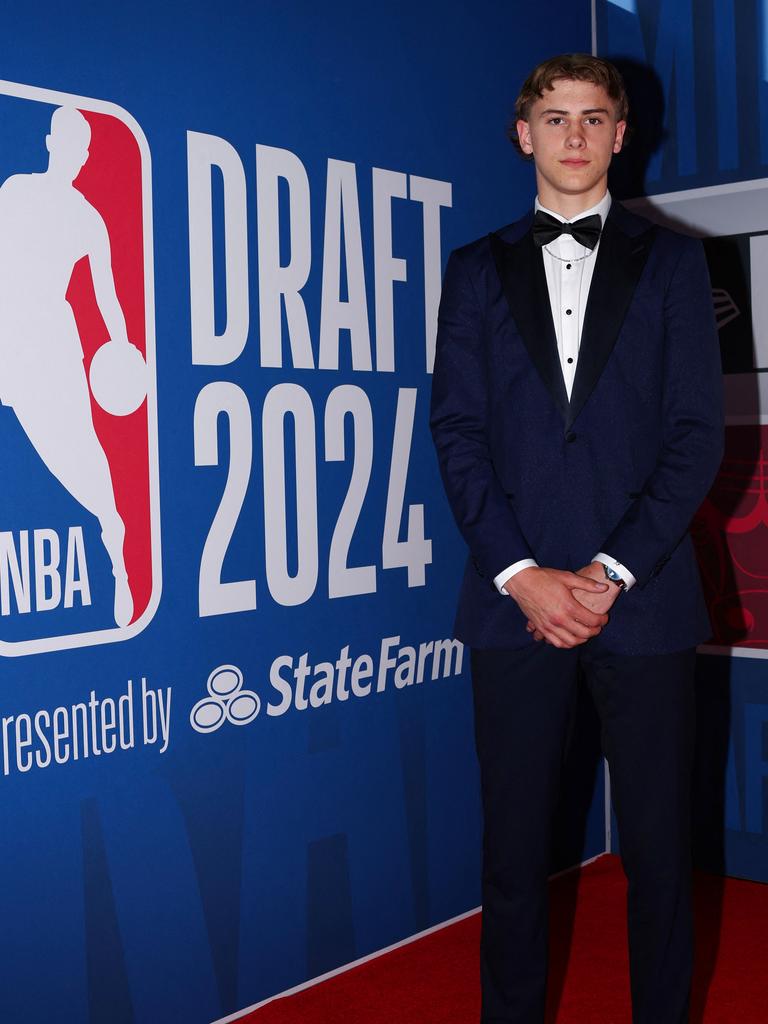 Furphy faces an anxious wait to see if his name is called in the second round of the NBA Draft. Picture: Getty Images/AFP