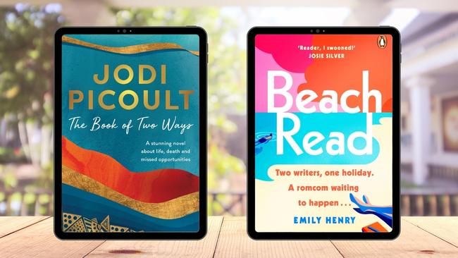 The Book of Two Ways by Jodi Picoult + Beach Read by Emily Henry.