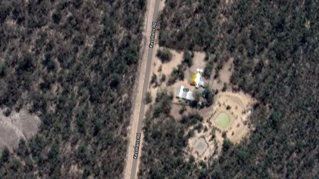 An elderly Goranba woman was faced with a terrifying situation after a vicious dog charged into her rural Goranba home east of Tara on the Western Downs. Picture: Google Maps