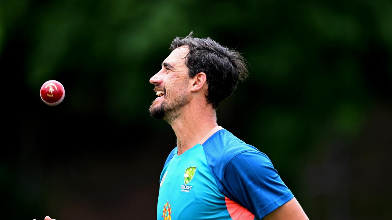 Mitchell Starc thinks the wicket will offer plenty for batsmen - despite looking like a green monster. Picture: Getty