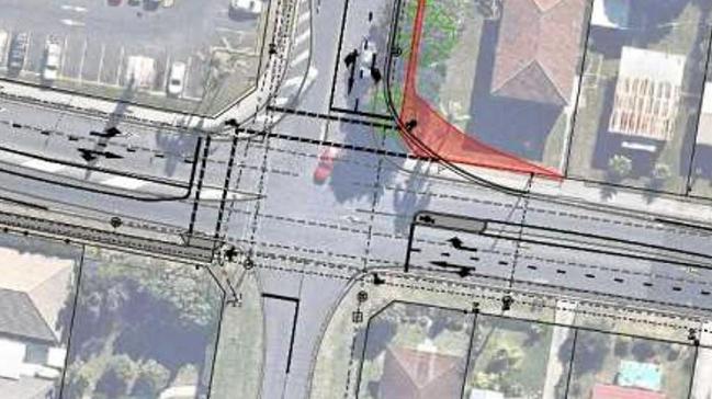 The planned roundabout at Treelands Drive, Yamba. Picture: Clarence Valley Council