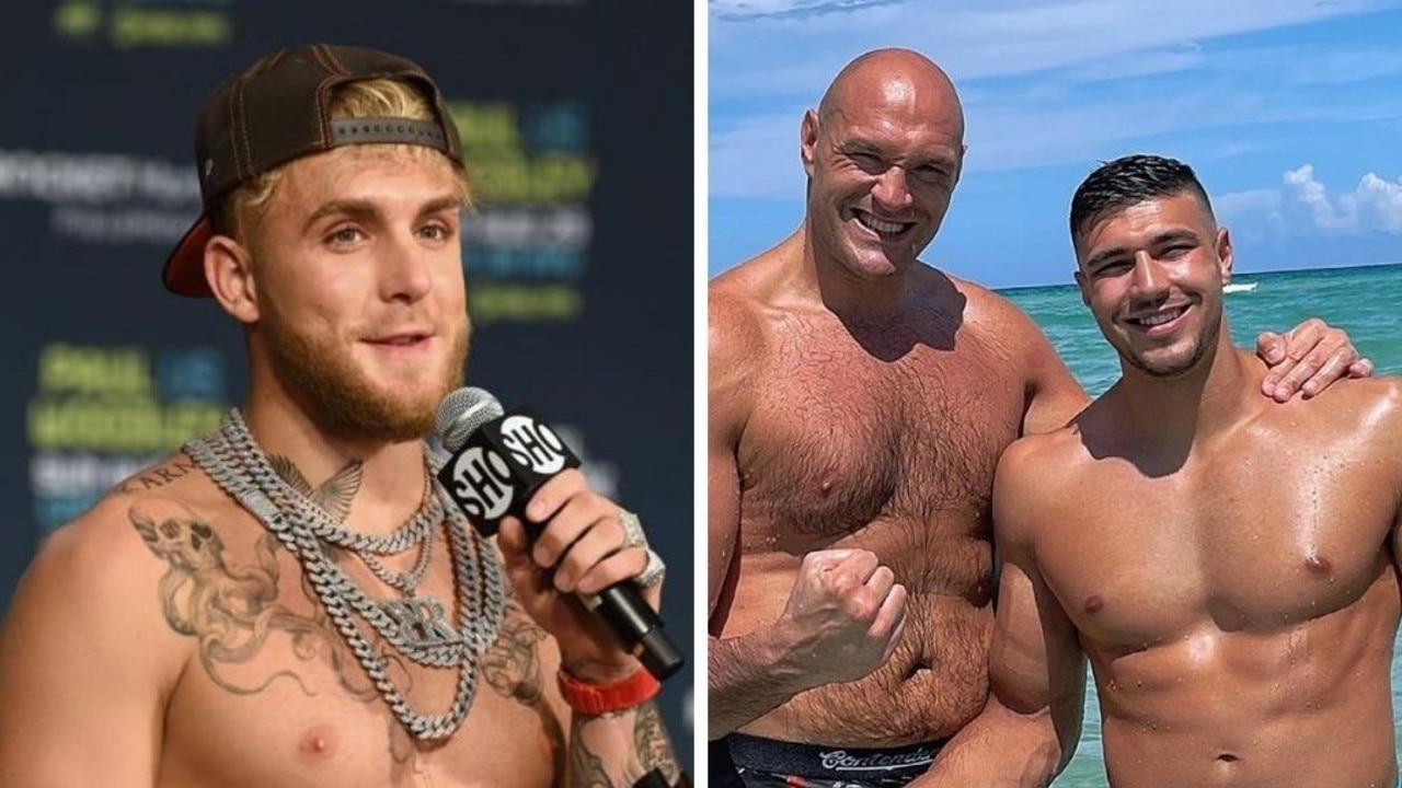 Jake Paul is going to face Tommy Fury. Photo: Getty Images/AFP and Instagram.